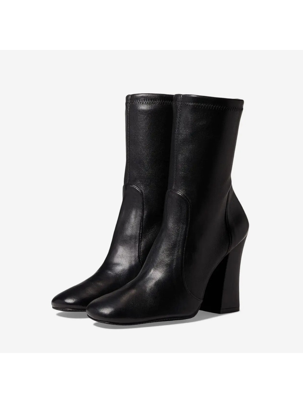Stuart Weitzman Curveblock High Heel Booties in Black, Size 8 New $650 SOLD OUT!